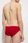 Dolce & Gabbana RED Swimming briefs with logo