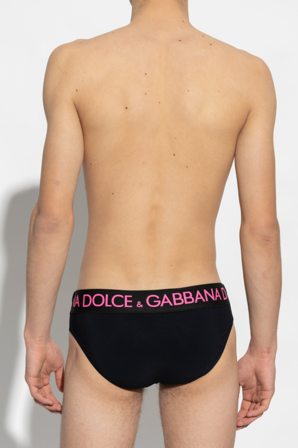 dolce crew & Gabbana Black Shorts Swimming briefs