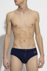 Dolce & Gabbana NAVY BLUE Swim shorts with logo