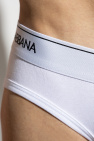 Dolce & Gabbana WHITE Logo briefs 2-pack