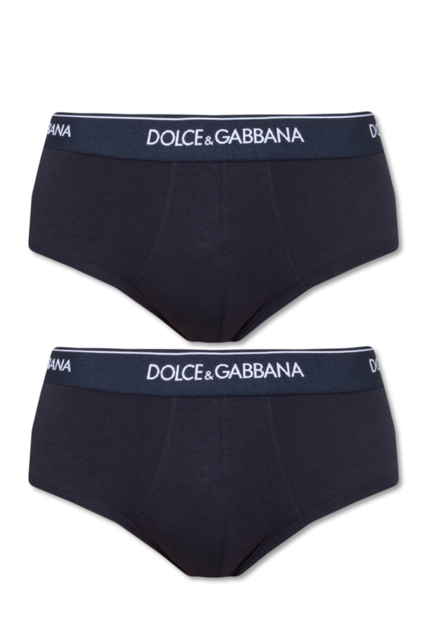 Dolce & Gabbana Kids crown patch crew neck T-shirt Dolce & Gabbana monogram-jacquard short briefs