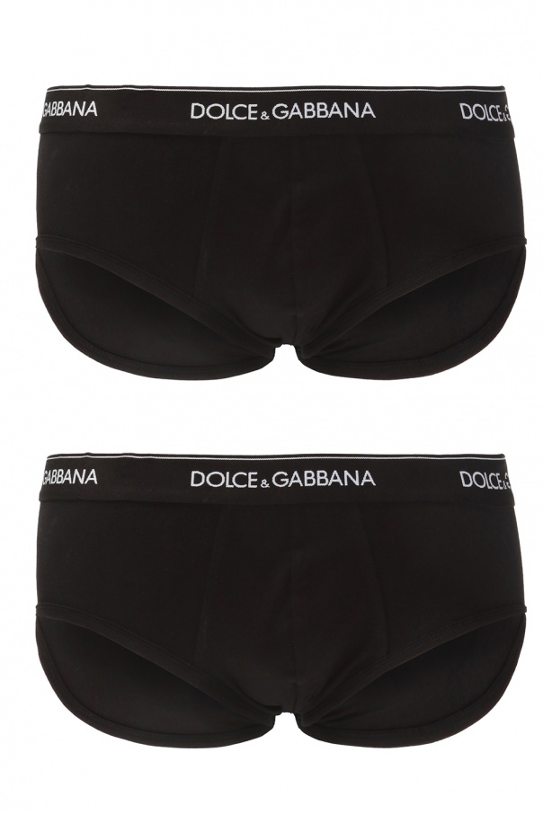 Dolce & Gabbanas 90s-inspired pieces Branded briefs 2-pack
