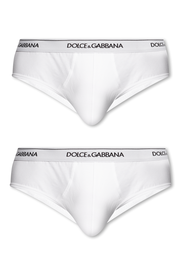 Dolce & Gabbana Branded briefs two-pack