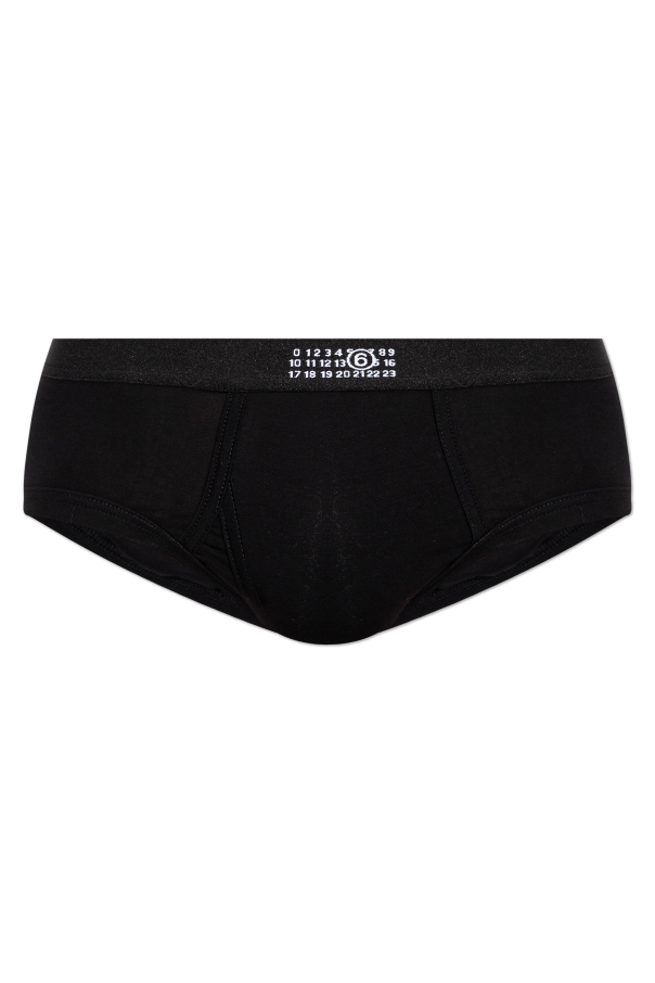 Briefs with logo od MM6 Maison Margiela
