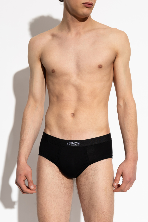 MM6 Maison Margiela Briefs with logo