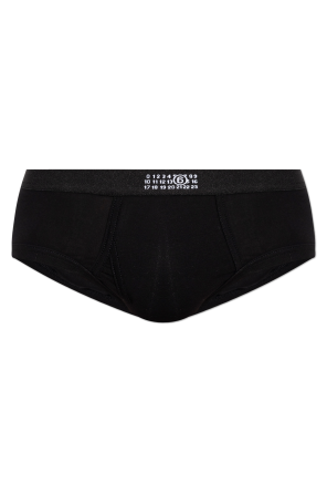 Briefs with logo