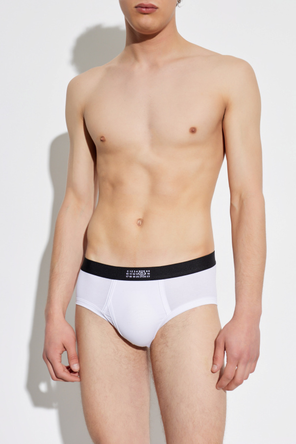 MM6 Maison Margiela Briefs with logo