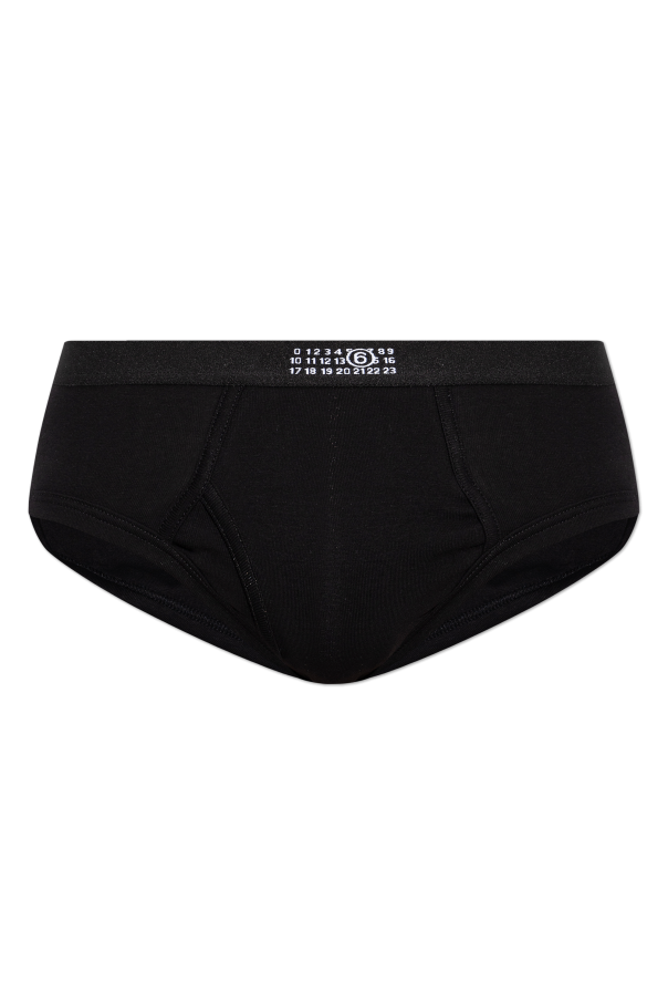 Briefs with logo od MM6 Maison Margiela