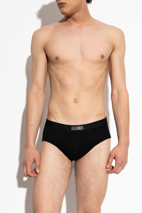 MM6 Maison Margiela Briefs with logo