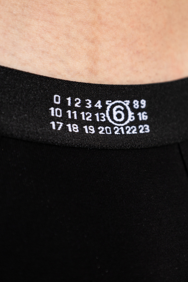 MM6 Maison Margiela Briefs with logo