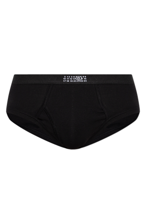 Briefs with logo