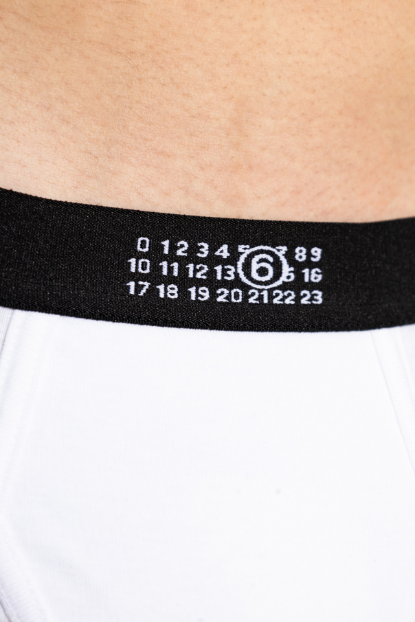 MM6 Maison Margiela Briefs with logo