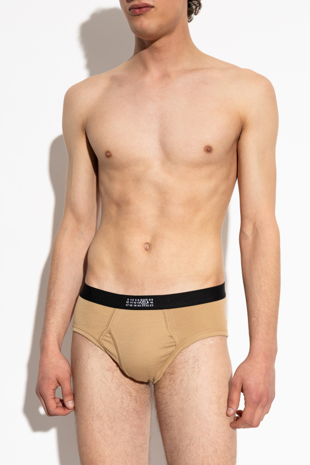 MM6 Maison Margiela Briefs with logo