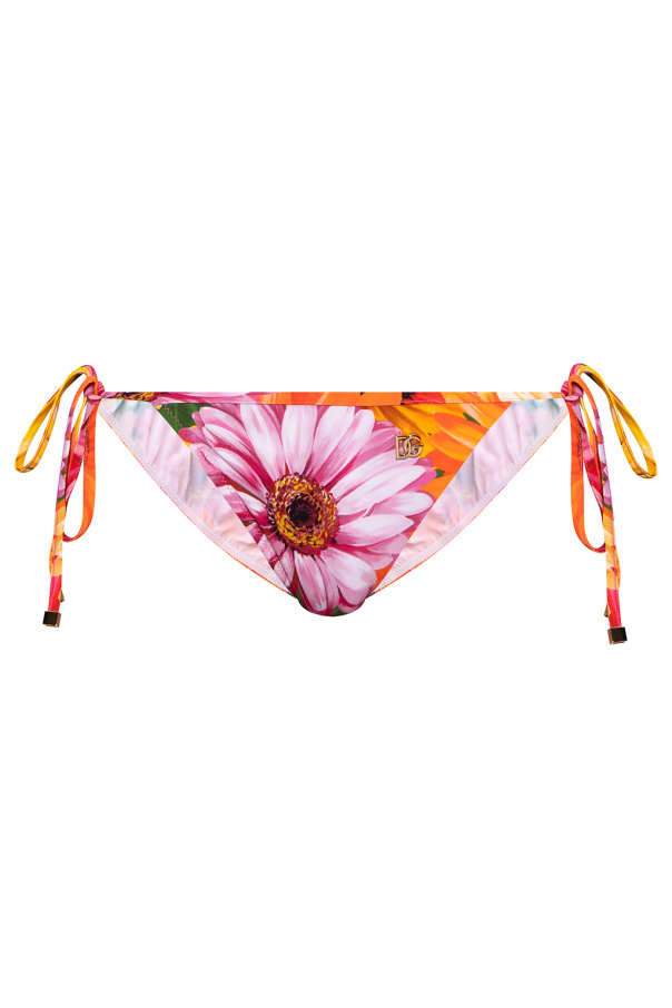 Dolce & Gabbana Bikini bottom with floral print