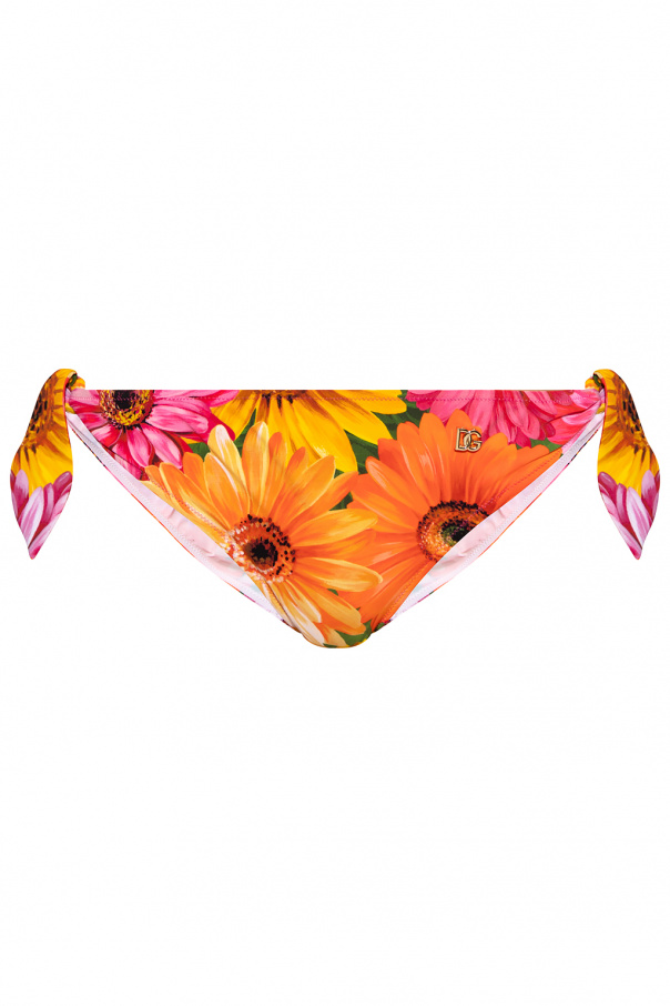 Dolce & Gabbana Bikini bottom with floral print