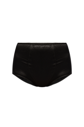 High-waisted silk briefs od Dolce & Gabbana