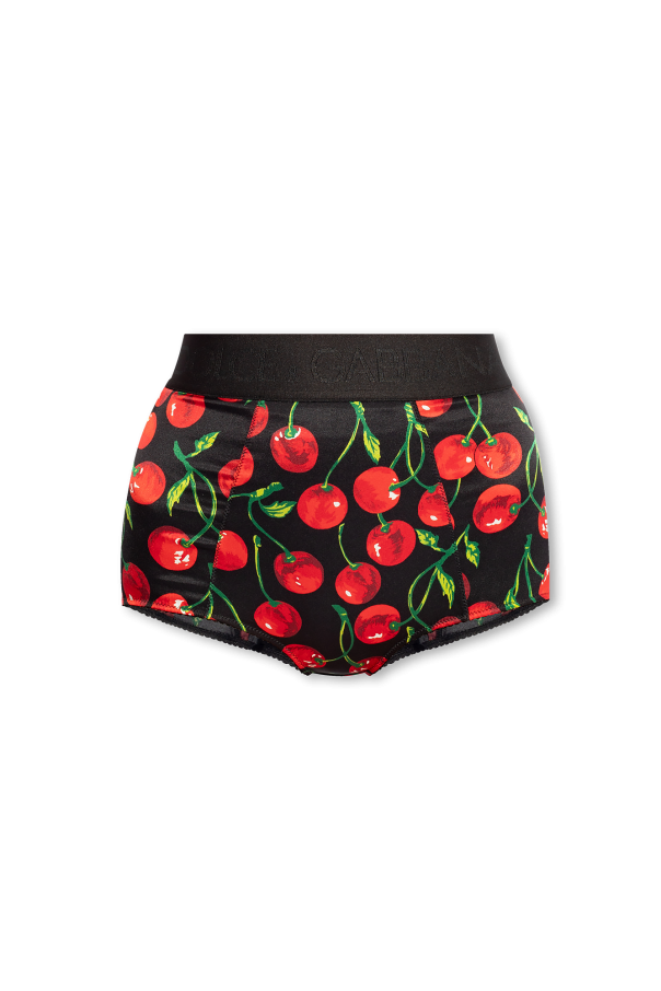 High-rise underwear shorts od Dolce & Gabbana