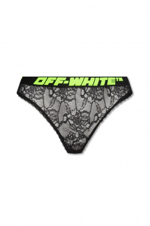 Lace bra with logo od Off-White