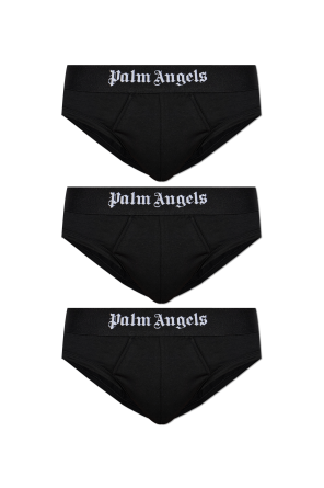 Three-pack of briefs with logo