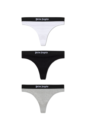 Three-pack of cotton thongs