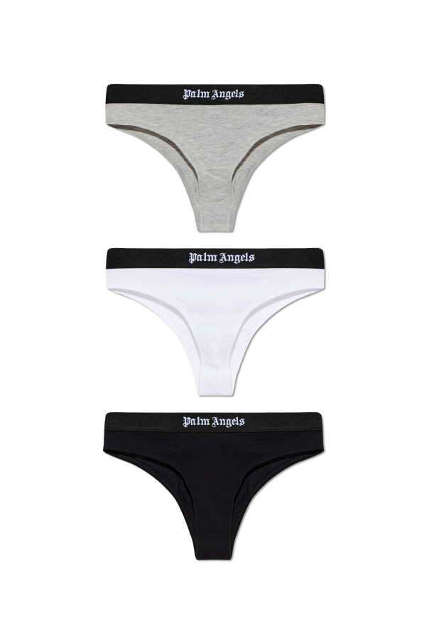 Three-pack of cotton briefs od Palm Angels