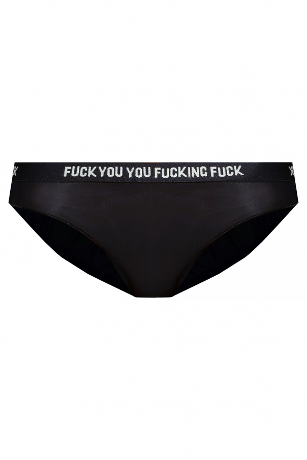 R13 Briefs with lettering