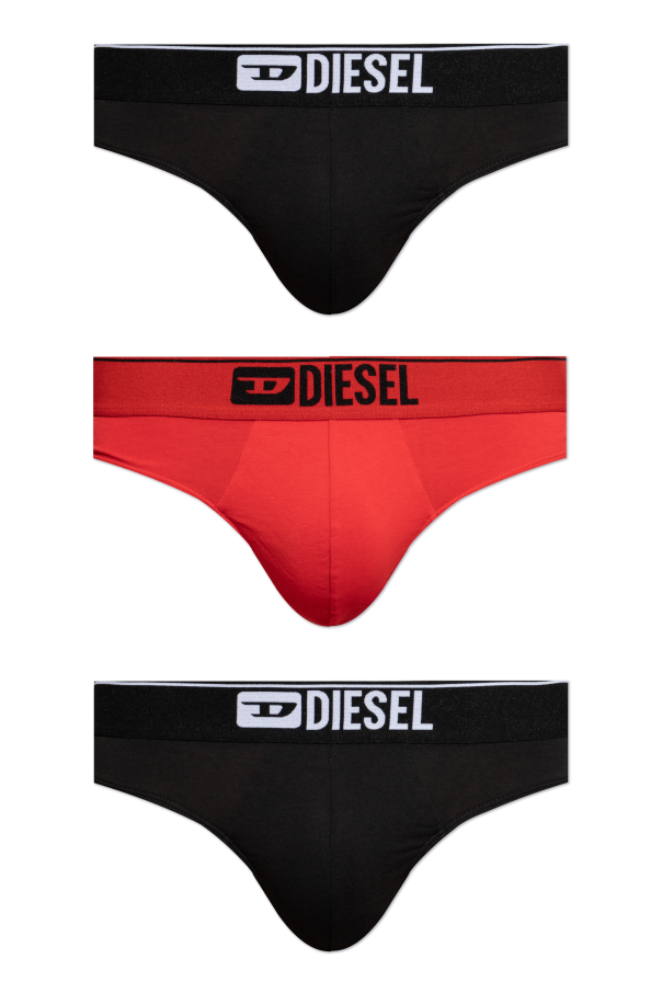 Diesel Trójpak stringów `RICK-GFT-3PACK`