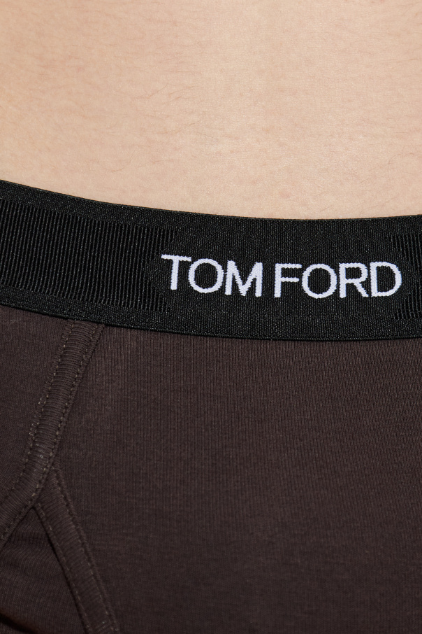 Tom Ford Slips de algodón con logo