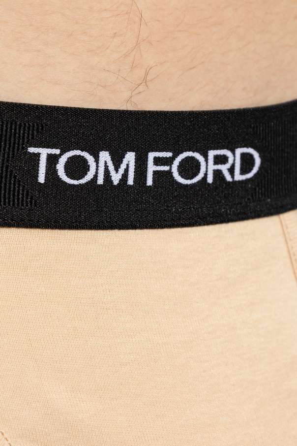 Tom Ford Cotton briefs with logo