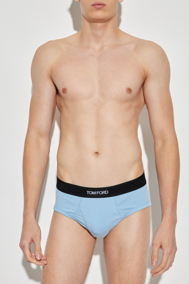 Tom Ford Cotton briefs with logo
