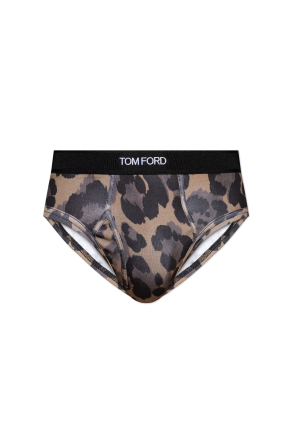 Briefs with logo