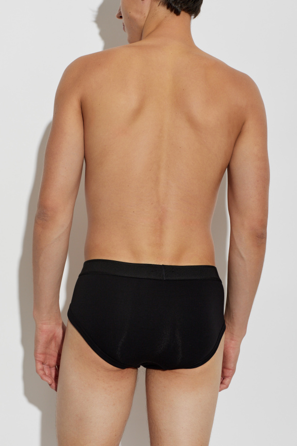 Tom Ford Cotton briefs with logo