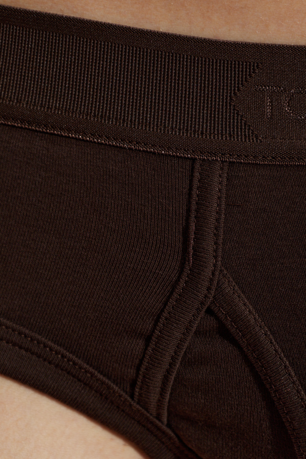 Tom Ford Cotton briefs with logo