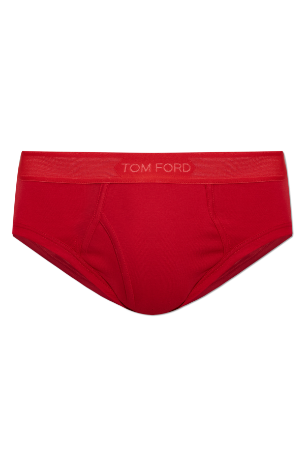 Cotton briefs with logo od Tom Ford