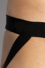 Tom Ford BLACK Jockstrap with logo