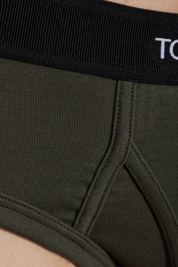 Tom Ford 2-pack of cotton briefs with logo