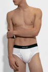 Tom Ford WHITE Branded briefs two-pack