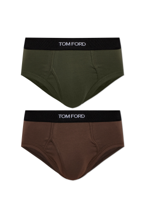 Doppelpack Baumwoll-Slips mit Logo