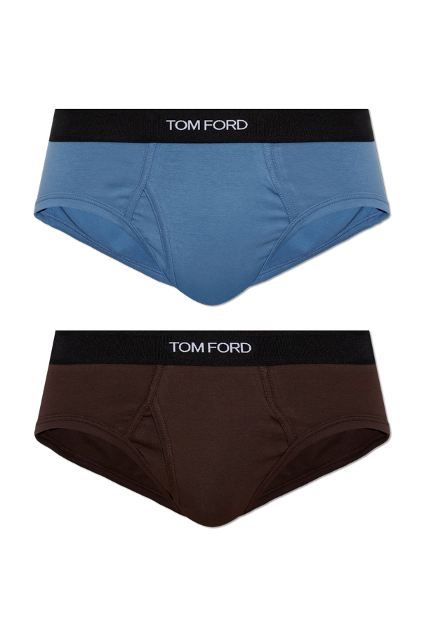 Tom Ford Two-pack briefs with logo
