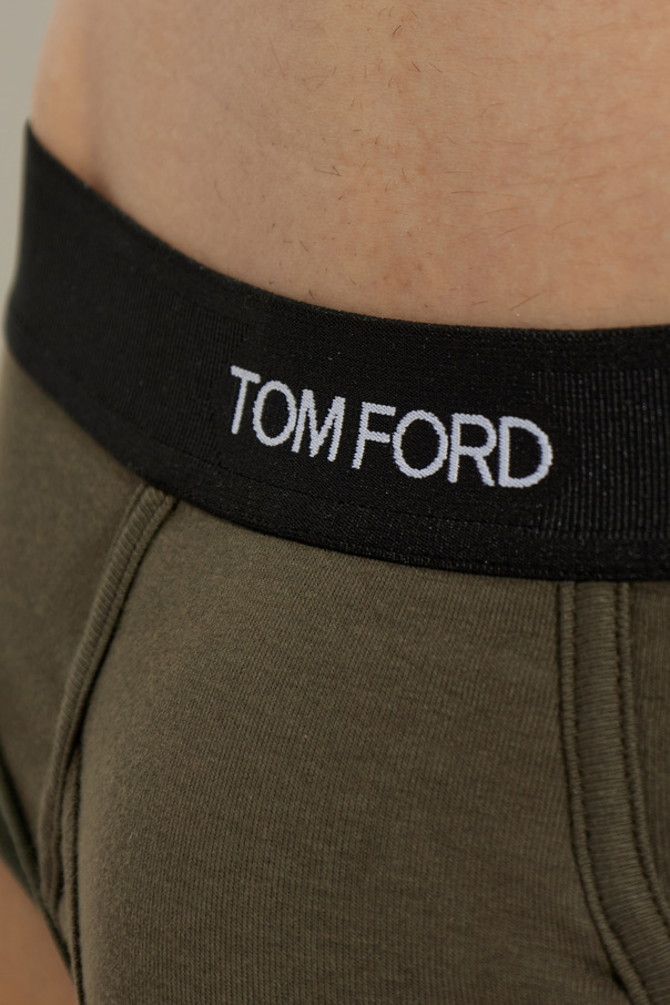 Tom Ford Paquete doble de slips con logo