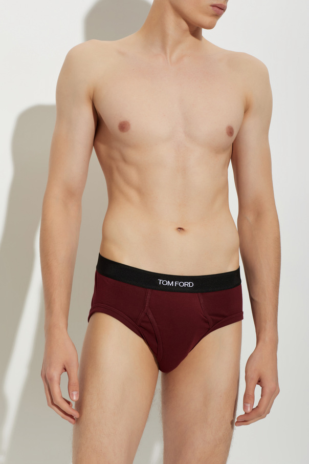 Tom Ford Pack de dos braguitas con logo