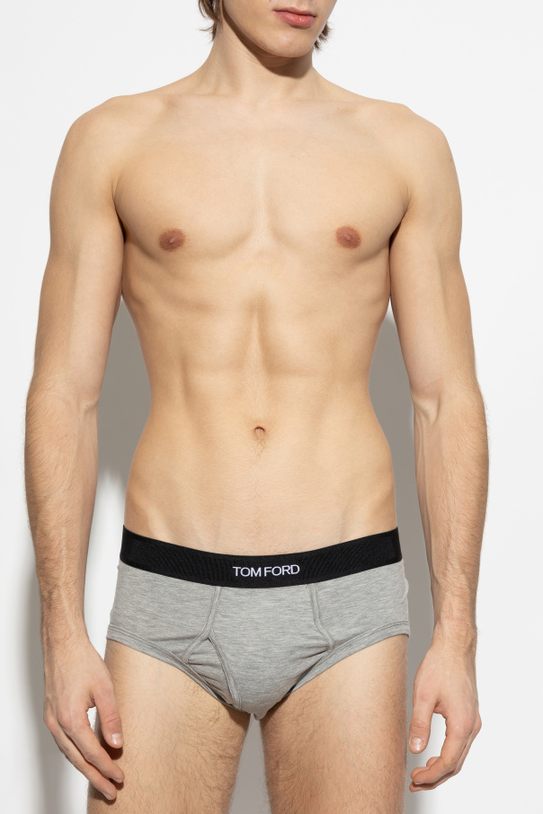 Tom Ford Two-pack briefs with logo