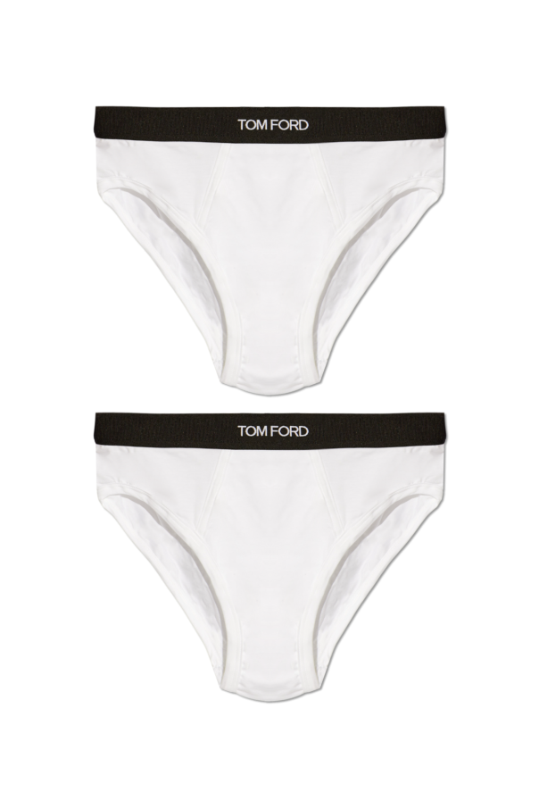Tom Ford Two-pack of slip briefs with logo