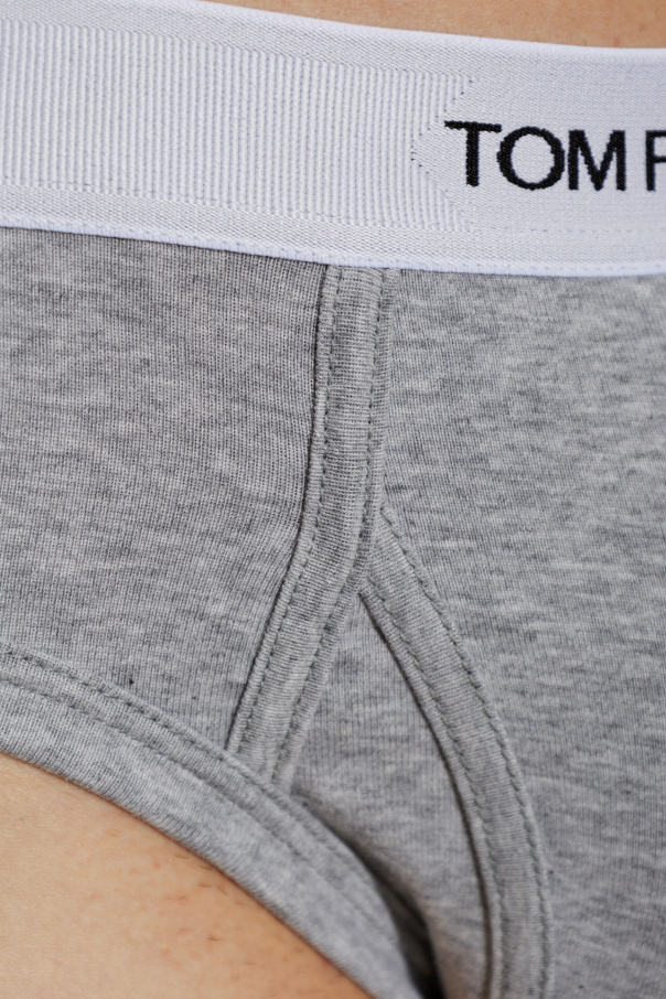 Tom Ford Two-pack of cotton briefs with logo