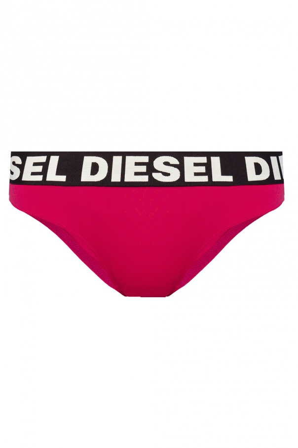 Diesel Logo-embroidered briefs