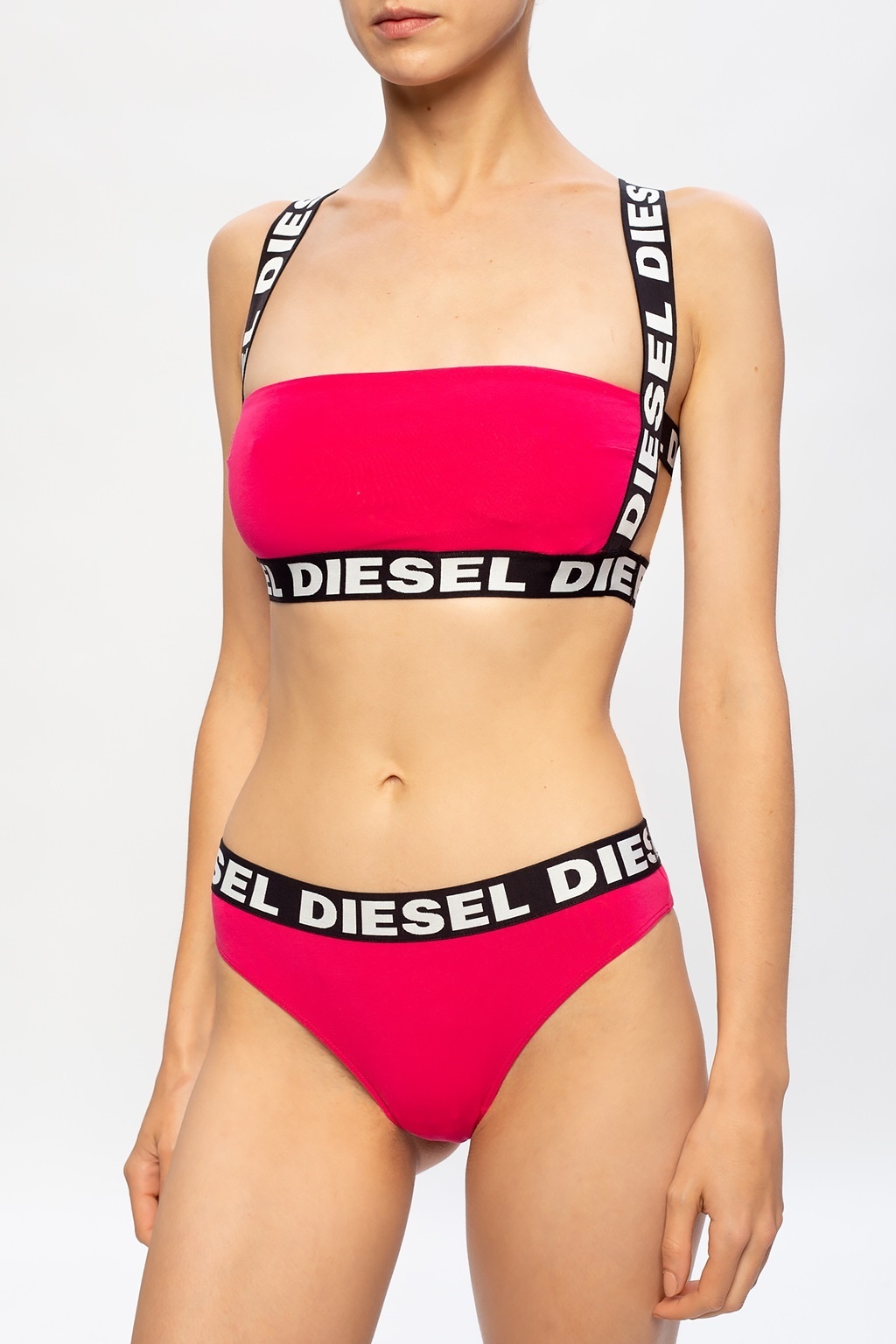 Diesel Logo-embroidered briefs