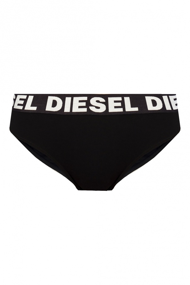 Diesel Logo-embroidered briefs