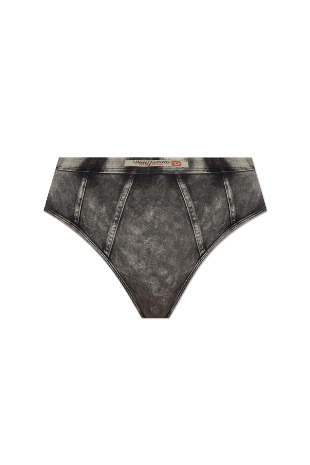 Diesel Panties with print UFPN-DENIM-HIPSTER-PANTY