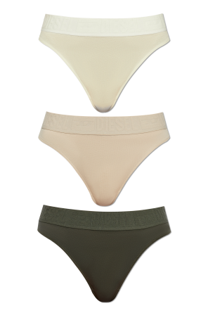 Three-pack of `UFST-COTTON-THONG` strings