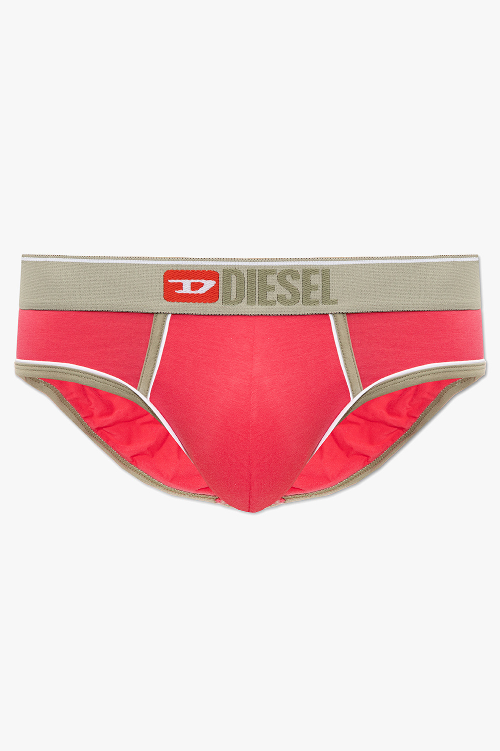 Pink ‘UMBR-ANDRE’ briefs with logo Diesel - Vitkac GB